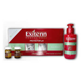 Exitenn Protector pH 12 Viales 7ml - Tratamiento Protector Cabello y Cuero Cabelludo, Aumenta Duración Color