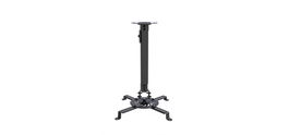 Fonestar Soporte para Techo para Proyector, Orientable y Extensible SPR-549N, 360°, Peso Máximo 13.5 kg, Negro