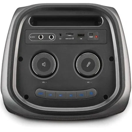 NGS Altavoz Portable Bluetooth WILD TEMPER 200W con TWS y Luces LED RGB, USB, AUX IN, Batería de 5 Horas