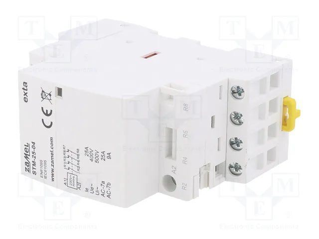 ZAMEL STM-25-04 Contactor 4-polar 25A 230VAC NC x4 ZAMEL STM-25-04 Contactor 4-polar 25A 230VAC NC x4