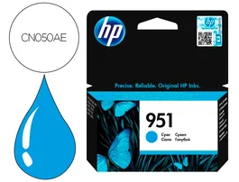 Hp Tinta Inyeccion Cian N 951 A7F64A Original Aprox. 700 Páginas