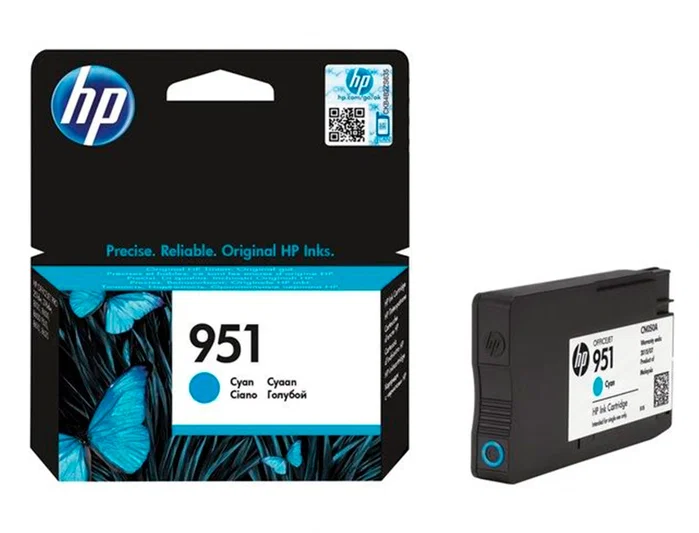 Hp Tinta Inyeccion Cian N 951 A7F64A Original Aprox. 700 Páginas Hp Tinta Inyeccion Cian N 951 A7F64A Original Aprox. 700 Páginas