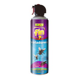 Flower Insecticida Concentrado Acción Preventiva contra Insectos Voladores (Mosquitos, Moscas, Avispas) sin Olor, 600 ml