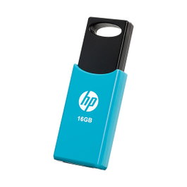 HP v212w Pendrive USB 2.0 16GB Deslizante Negro y Azul