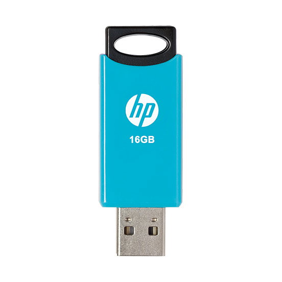 HP v212w Pendrive USB 2.0 16GB Deslizante Negro y Azul