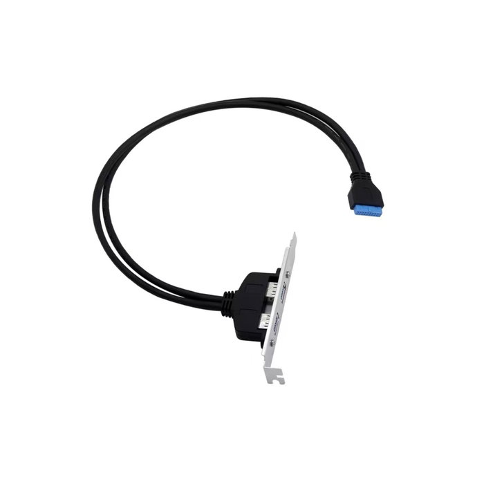 Conceptronic EMRICK11B Adaptador de 19 Pines a 2x USB 3.0