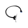 Conceptronic EMRICK11B Adaptador de 19 Pines a 2x USB 3.0