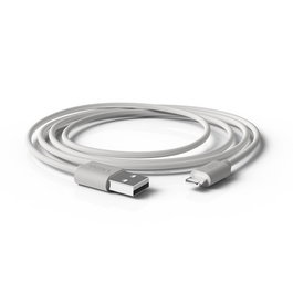 Cable Groovy Usb - Lightning Apple Alto Rendimiento 1,5A Blanco 1 M.