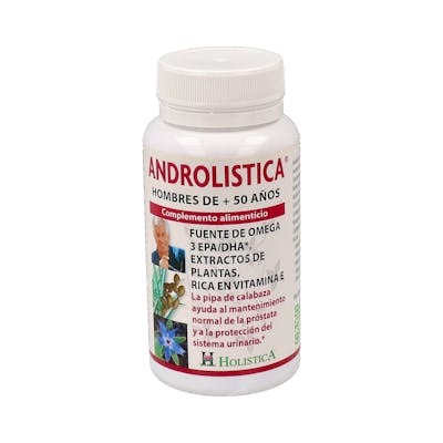 HOLISTICA Androlistica 90 Cápsulas Vitalidad Masculina Hombres 50+ Vitamina E Antiestrés Oxidativo HOLISTICA Androlistica 90 Cápsulas Vitalidad Masculina Hombres 50+ Vitamina E Antiestrés Oxidativo