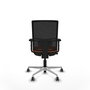 PIQUERAS Y CRESPO Silla de oficina Yunquera Naranja y Negro