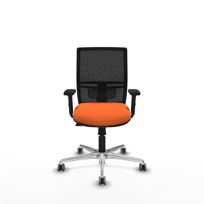 PIQUERAS Y CRESPO Silla de oficina Yunquera Naranja y Negro PIQUERAS Y CRESPO Silla de oficina Yunquera Naranja y Negro