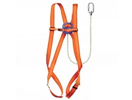 Faru Arnés de Protección Anticaídas Básico con Cuerda Incorporada de 1 m