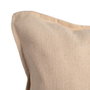Cojín Beige 85%Algodón-15%Lino 60 X 40 cm (Set de 2)