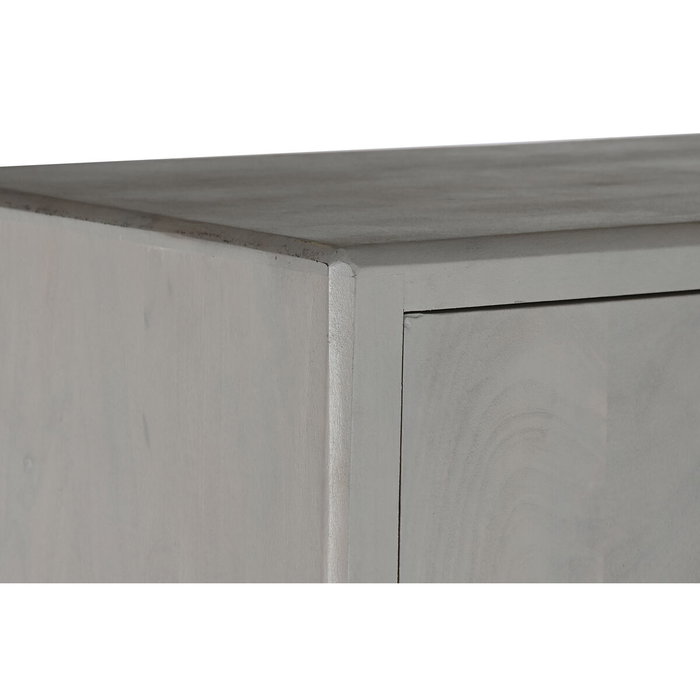 DKD Home Decor Armario de Mango Blanco 82x45x195 DKD Home Decor Armario de Mango Blanco 82x45x195