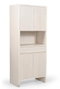 DKD Home Decor Armario de Mango Blanco 82x45x195