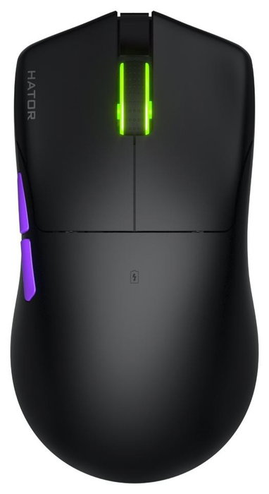 Hator Pulsar 3 Ultra 4K Wireless HTM680 Ratón láser gaming negro 30000 DPI Hator Pulsar 3 Ultra 4K Wireless HTM680 Ratón láser gaming negro 30000 DPI