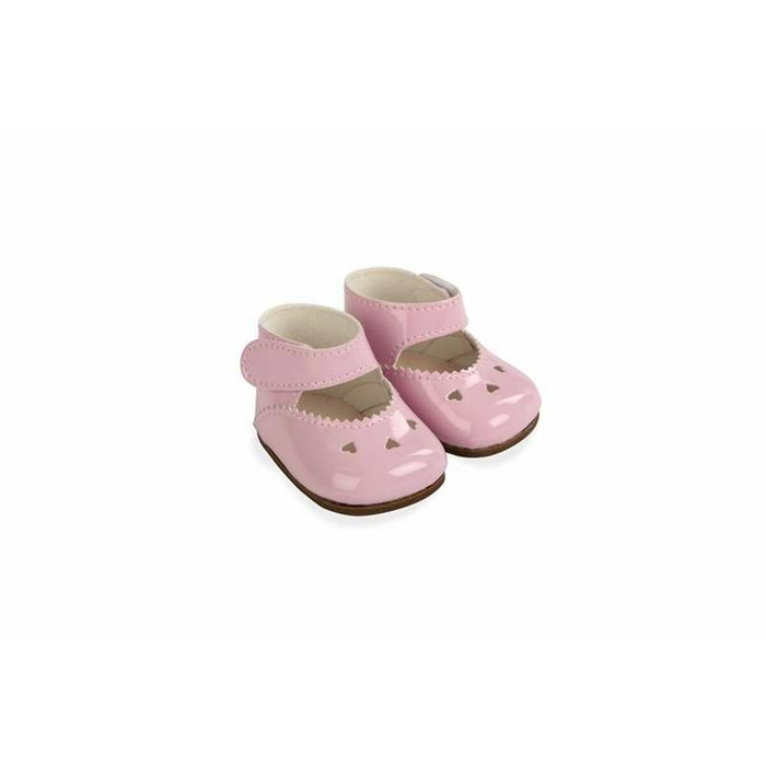 Muñecas Arias Set Zapatos Rosa Para Muñecos De 40 Cm