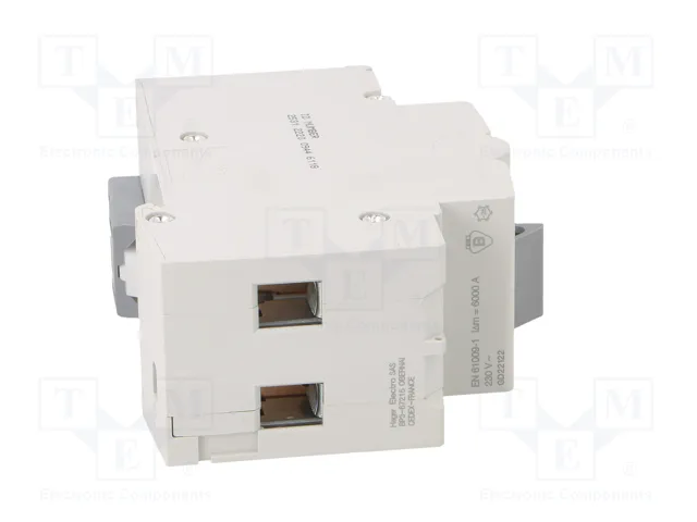 HAGER RCBO Disyuntor Diferencial 20A 30mA 240VAC 1+N HAGER RCBO Disyuntor Diferencial 20A 30mA 240VAC 1+N