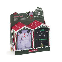 MIQUELRIUS COLECCIONES Set de 6 cuadernos de peluche con bolígrafo bicolor, modelos gato y unicornio