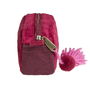 Coquette Estuche 16006090700 Rectangular Terciopelo Fucsia 20 x 6 x 5 cm