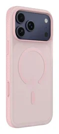 Belkin SheerForce Funda magnética protectora para Apple iPhone 17 Pro Max, resistente a golpes, compatible con MagSafe, color rosa