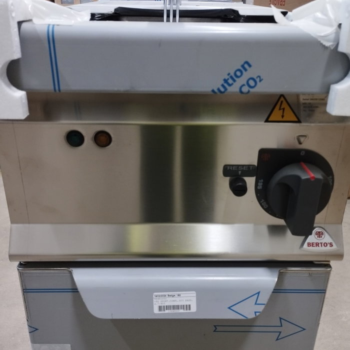 Romag Freidora Eléctrica 18 Litros, Acero Inoxidable, 90x40x90 cm, Voltaje 3x400V+N