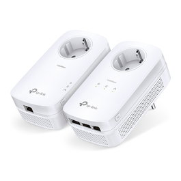 TP-LINK TL-PA8033P KIT Kit Powerline Station, Adaptador WiFi PLC, Blanco
