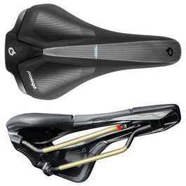 Prologo Scratch EVA Sillín para Mujer Carretera con Raíles Tirox 250x140mm Negro