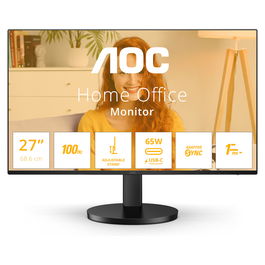 AOC Q27B3CF2 Monitor 27" QHD 2560x1440 IPS 1ms 100Hz HDMI USB-C Altavoces Negro