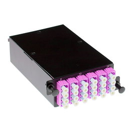 ACT High Density fanout cassette 24 fibras MTP®-MPO Low Loss OM4