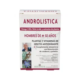 HOLISTICA Androlistica 40 Cápsulas Blandas Complemento Alimenticio Vitalidad Masculina