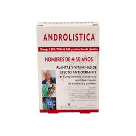 HOLISTICA Androlistica 40 Cápsulas Blandas Complemento Alimenticio Vitalidad Masculina