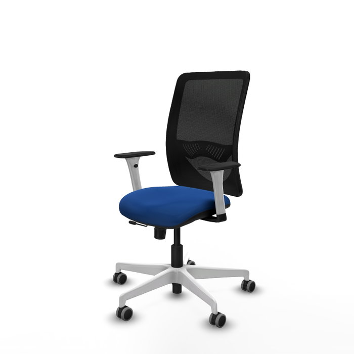 PIQUERAS Y CRESPO Silla de oficina Zulema con mecanismo Sincro/Traslack, Azul y Negro PIQUERAS Y CRESPO Silla de oficina Zulema con mecanismo Sincro/Traslack, Azul y Negro