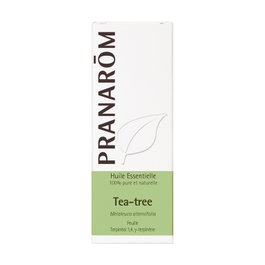 Pranarom Aceite Esencial Tea Tree 10ml - Árbol de Té Natural para Aromaterapia y Cuidado Corporal