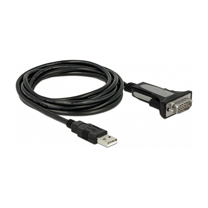 DeLOCK Adaptador USB 2.0 Tipo-A a 1 x serie RS-232 DB9, 4 m DeLOCK Adaptador USB 2.0 Tipo-A a 1 x serie RS-232 DB9, 4 m