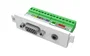 Vision TC3 VGAF3.5MM Enchufe de Pared con Conectores VGA y Jack 3,5 mm Blanco - 2 Tomas