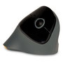 BakkerElkhuizen PRF Ratón Inalámbrico Vertical para Mano Derecha, Óptico 1600 DPI, 6 Botones, RF 2.4G, Negro y Gris