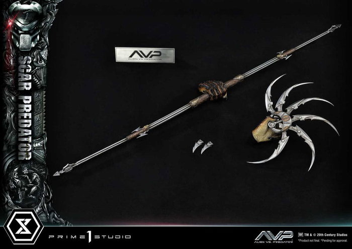 Prime 1 Studio Estatua Museum Masterline Series 1/3 Scar Predator Deluxe Bonus Version