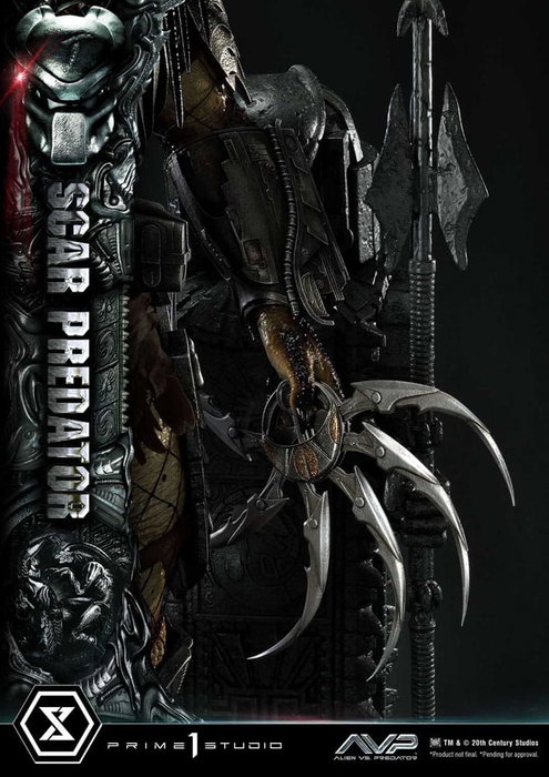 Prime 1 Studio Estatua Museum Masterline Series 1/3 Scar Predator Deluxe Bonus Version