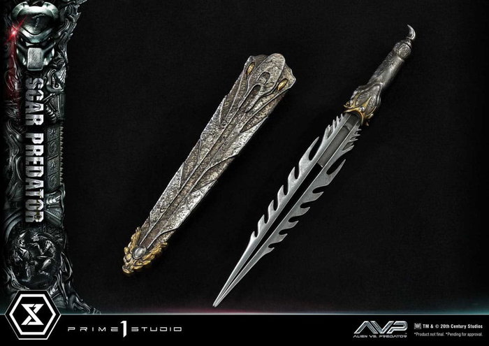 Prime 1 Studio Estatua Museum Masterline Series 1/3 Scar Predator Deluxe Bonus Version