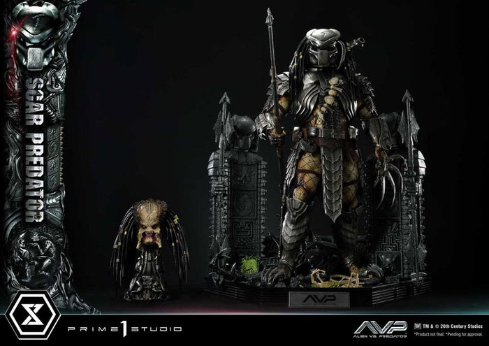 Prime 1 Studio Estatua Museum Masterline Series 1/3 Scar Predator Deluxe Bonus Version