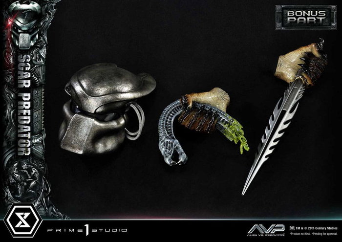 Prime 1 Studio Estatua Museum Masterline Series 1/3 Scar Predator Deluxe Bonus Version