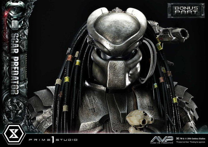 Prime 1 Studio Estatua Museum Masterline Series 1/3 Scar Predator Deluxe Bonus Version