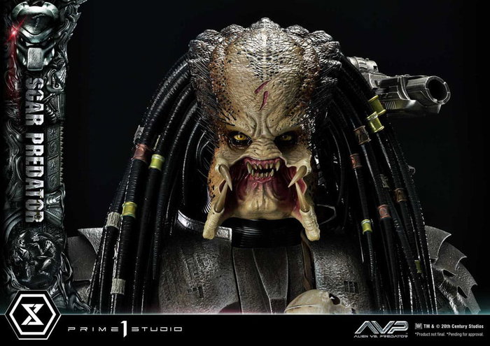 Prime 1 Studio Estatua Museum Masterline Series 1/3 Scar Predator Deluxe Bonus Version