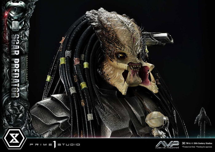 Prime 1 Studio Estatua Museum Masterline Series 1/3 Scar Predator Deluxe Bonus Version