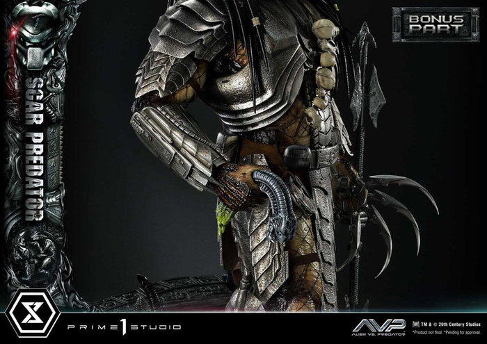 Prime 1 Studio Estatua Museum Masterline Series 1/3 Scar Predator Deluxe Bonus Version