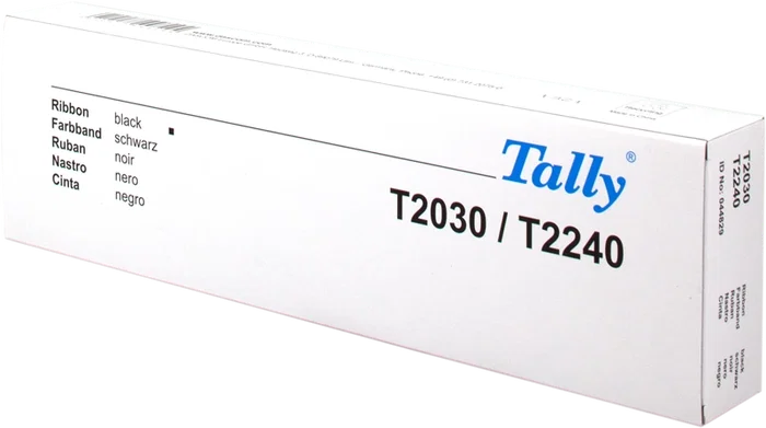 Tally Cinta de nylon negra 044829 para T2030/T2240 Tally Cinta de nylon negra 044829 para T2030/T2240