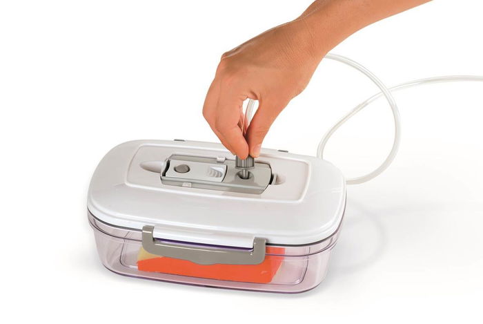 Magic Vac ACO1093 Recipiente Rectangular 1L para Envasado al Vacío Magic Vac ACO1093 Recipiente Rectangular 1L para Envasado al Vacío