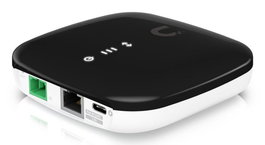 Ubiquiti 2.5Gbps Uplink/10Gbps Downlink XG-PON ON-U Optica hasta 20 km, 1x 2.5GbE RJ45 LAN, 24V PoE, 256MB DDR, Negro/Blanco
