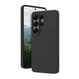 Dbramante1928 Funda Greenland Pro MAG para Samsung Galaxy S26 Ultra, 17.5 cm (6.9"), con Carga Inalámbrica, Negro - Hecha de Plástico 100% Reciclado